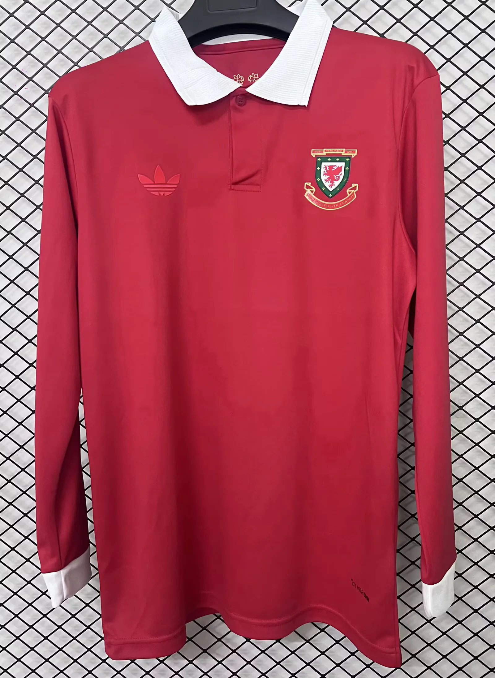 AAA Quality Wales 150th Anniversary Long Soccer Jersey